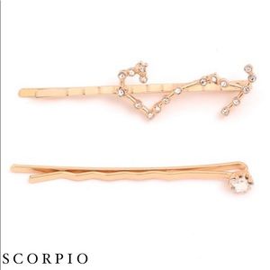 SCORPIO ▫️ Zodiac Hair Pin Set